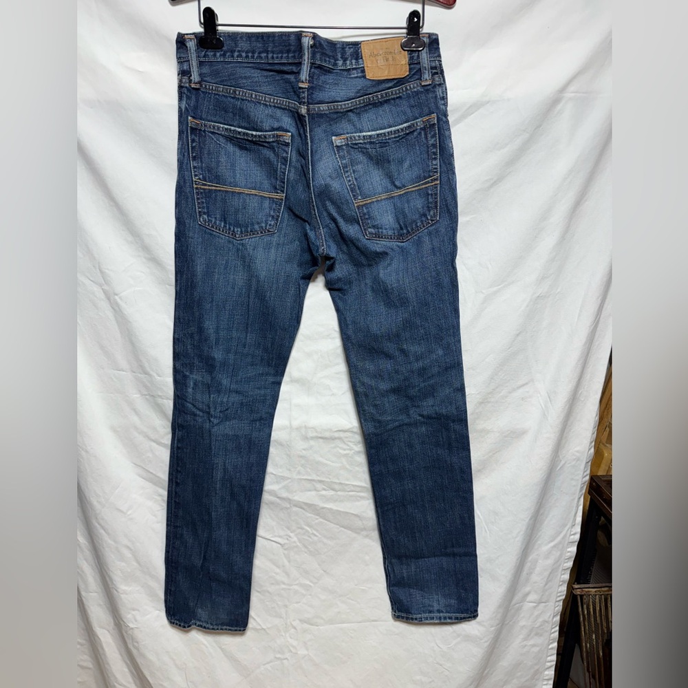 Abercrombie & Fitch Rollins style button fly skinny Jeans sz 32 x 34 (3at)